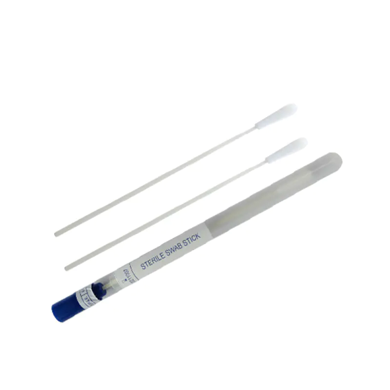 Cleanmo frosted tail of swab handle sampling swabs manufacturer for hospital