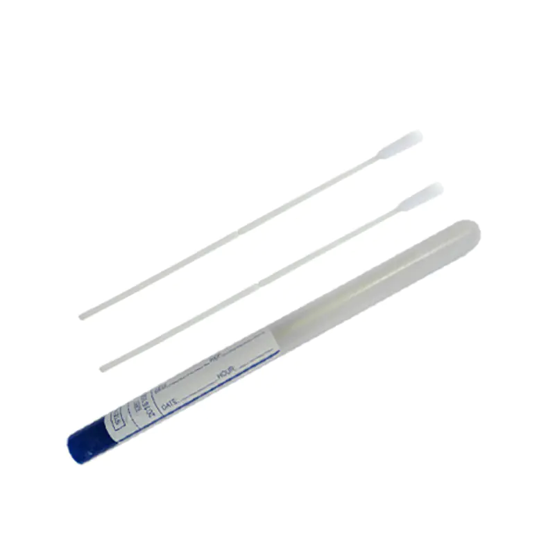 Cleanmo ABS handle flocked nylon swab supplier for molecular-based assays