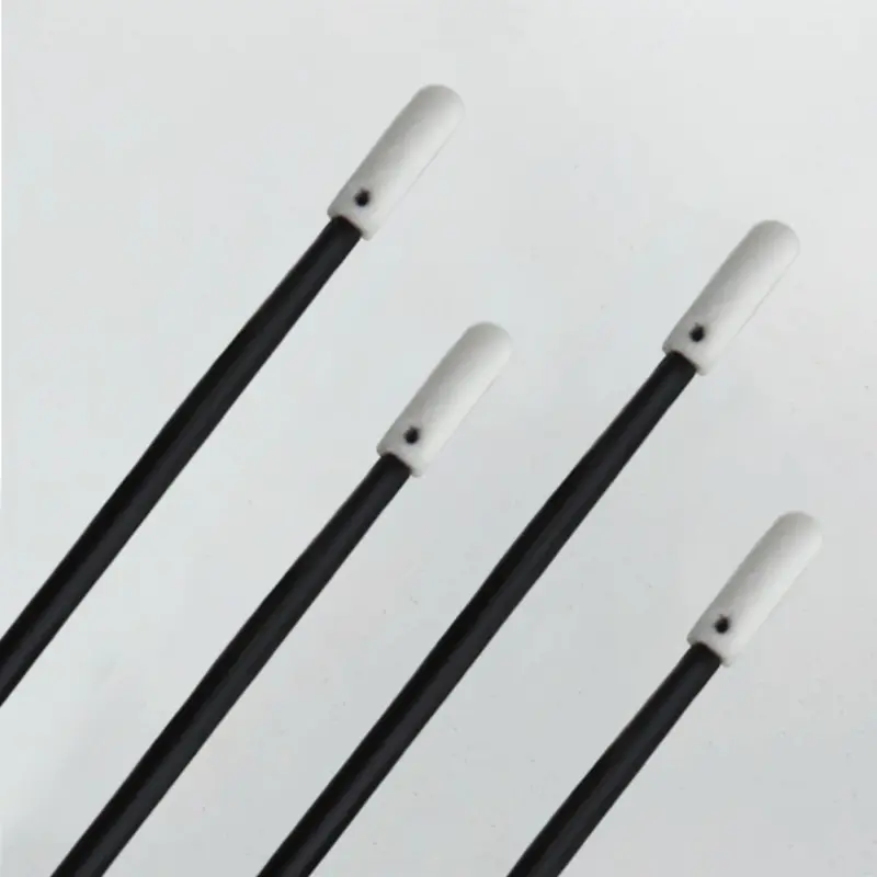 Cleanmo green handle cotton swab manufacturers supplier for excess materials cleaning