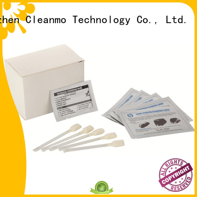 Wholesale output evolis cleaning kits after Cleanmo Brand