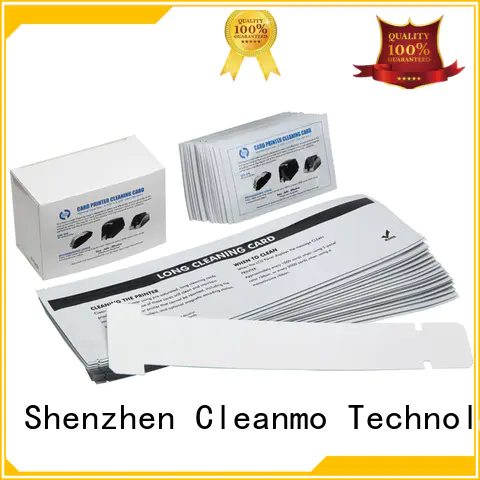 Cleanmo cost effective zebra printer cleaning manufacturer for cleaning dirt