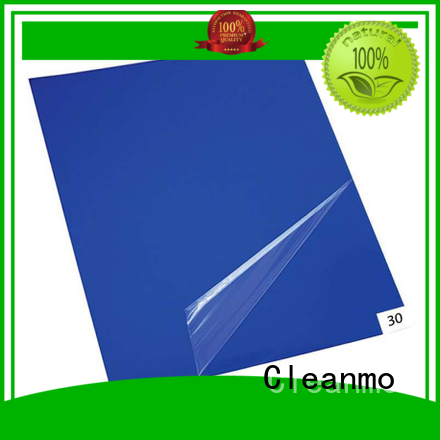 Cleanmo good quality clean room mat sensitive adhesive for laboratories