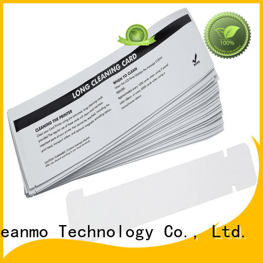 Cleanmo safe zebra cleaners manufacturer for Zebra P120i printer