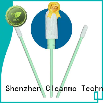 Cleanmo good quality cleaning swabs electronics flexible paddle for microscopes