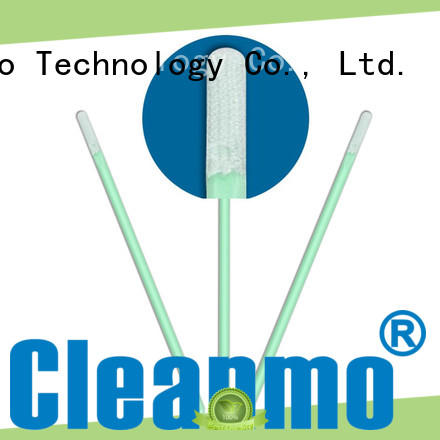 Cleanmo ESD-safe microfiber swabs supplier for general purpose cleaning