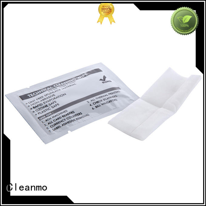 printhead cleaning wipes POS for Cleanmo Brand printhead wipes