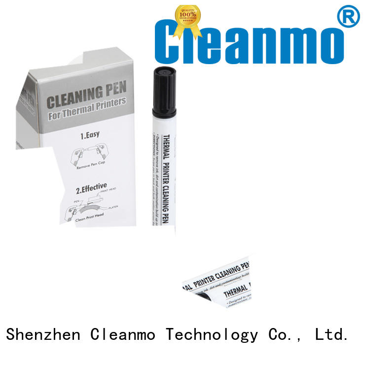 Cleanmo white cleaning pen supplier for Check Scanner Roller