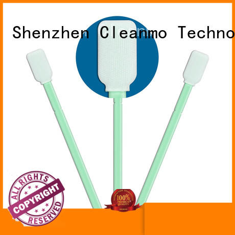 Cleanmo polypropylene handle esd swabs manufacturer for printers
