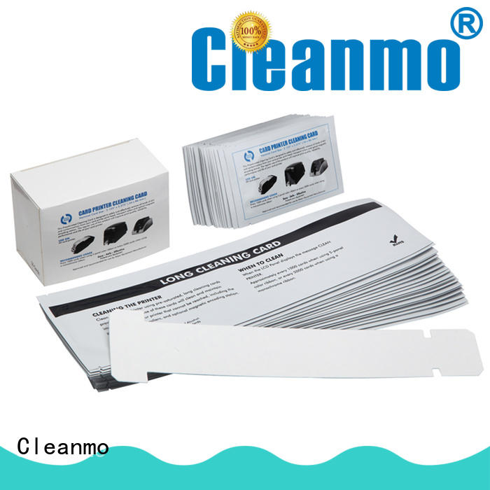 Cleanmo durable zebra printer cleaning wholesale for ID card printers