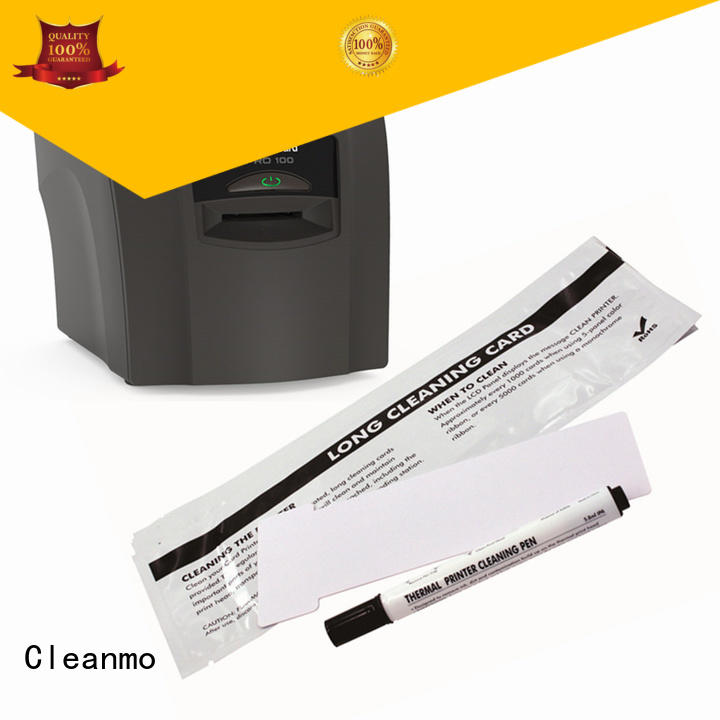Cleanmo good quality AlphaCard Printer Cleaning Cards factory for AlphaCard PRO 100 Printer