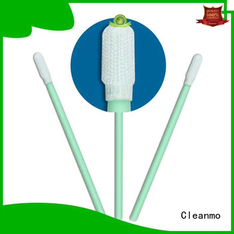 Cleanmo polypropylene handle dacron swab wholesale for general purpose cleaning
