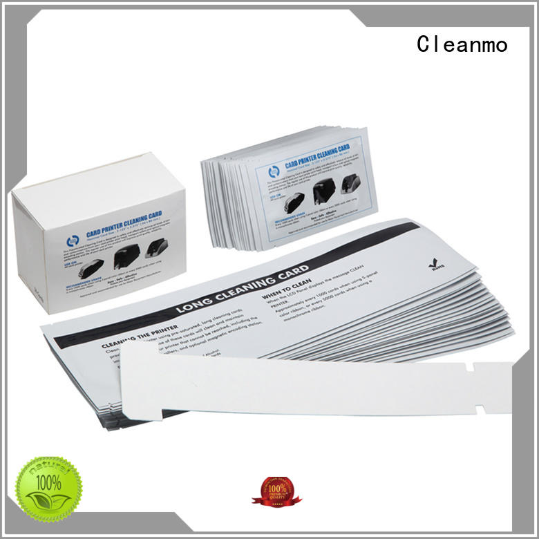 Cleanmo Aluminum foil packing zebra printer cleaning factory for cleaning dirt