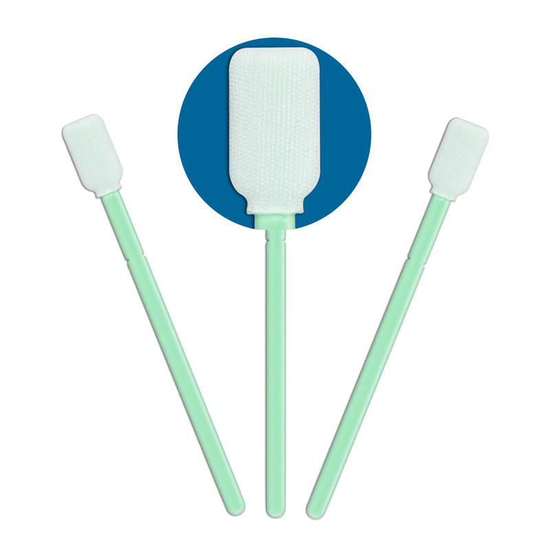 compatible Cleanroom polyester swab flexible paddle supplier for microscopes-2