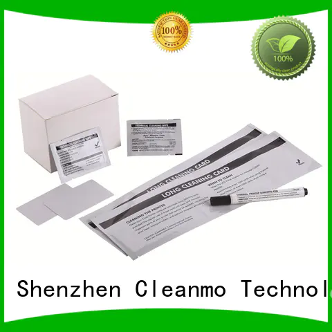 Cleanmo Electronic-grade IPA Snap Swab clean printer head factory price for ID card printers