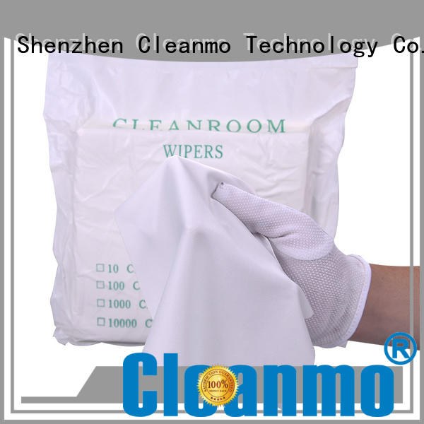 Cleanmo smooth microfiber cleaning cloth factory for stainless steel surface cleaning