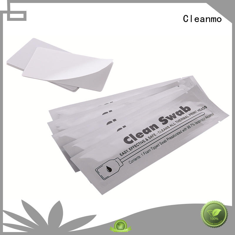 Cleanmo High and LowTack Double Coated Tape clean printer head manufacturer for ID card printers