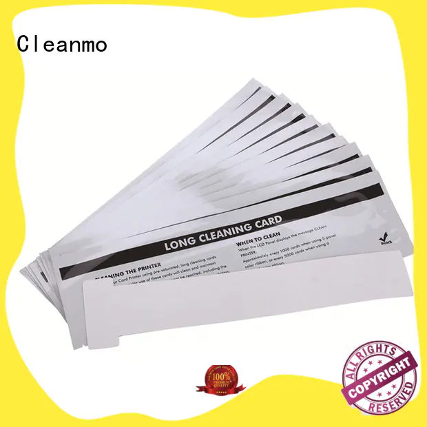 Cleanmo convenient laser printer cleaning kit manufacturer for ID card printers