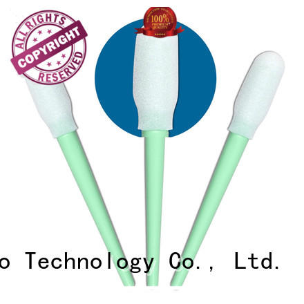 Cleanmo thermal bouded cotton tips supplier for excess materials cleaning
