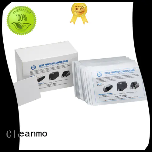 Cleanmo cheap credit card cleaner manufacturer for ATM machines