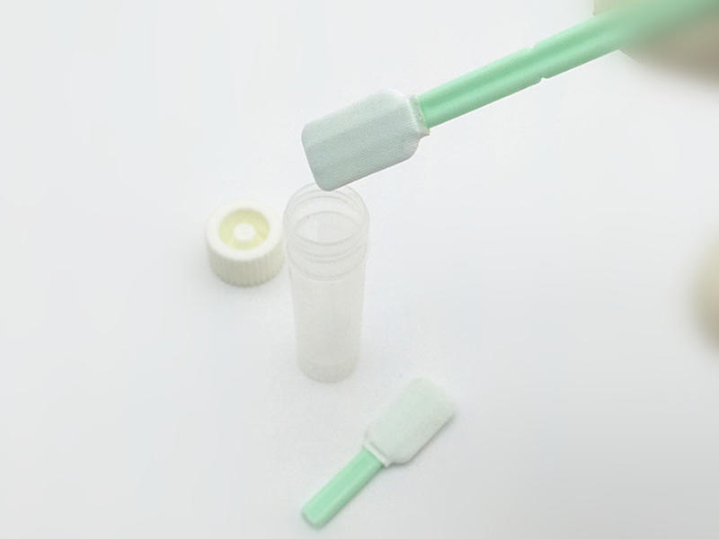 Cleanmo Polypropylene handle sterile swab stick factory price for test residues of previously manufactured products-2