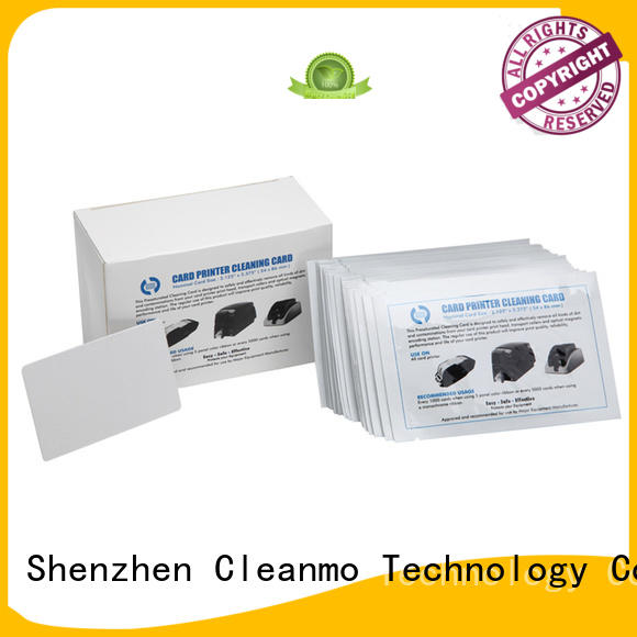 Cleanmo Sponge printer cleaning products supplier for Fargo card printers