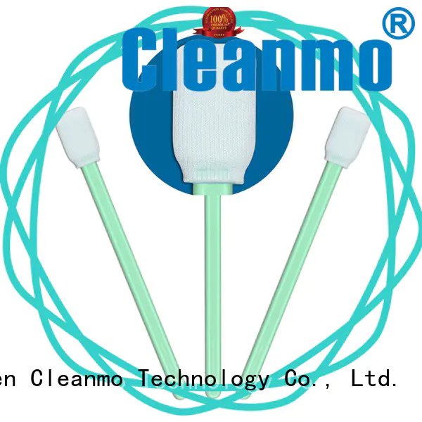 Cleanmo high quality Industrial polyester swabs manufacturer for microscopes