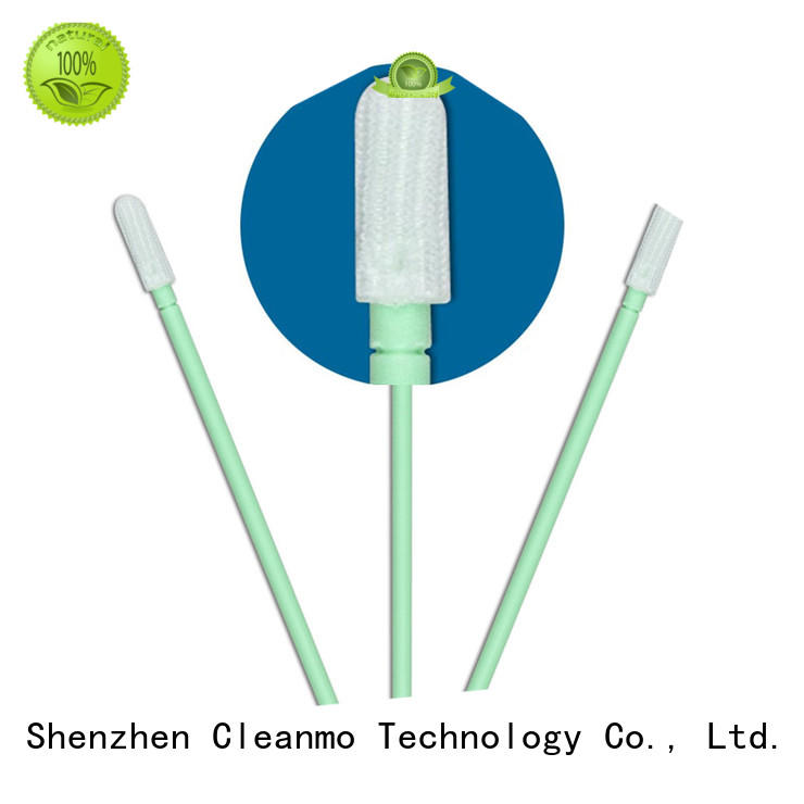 Cleanmo high quality polyester cleanroom swabs manufacturer for printers