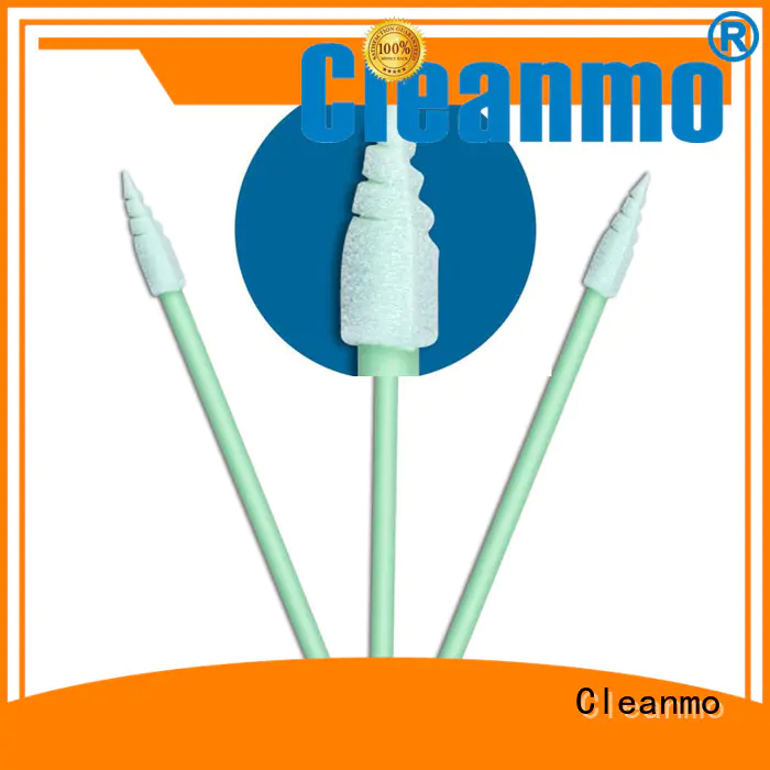ESD-safe foam tipped swabs ESD-safe Polypropylene handle manufacturer for excess materials cleaning