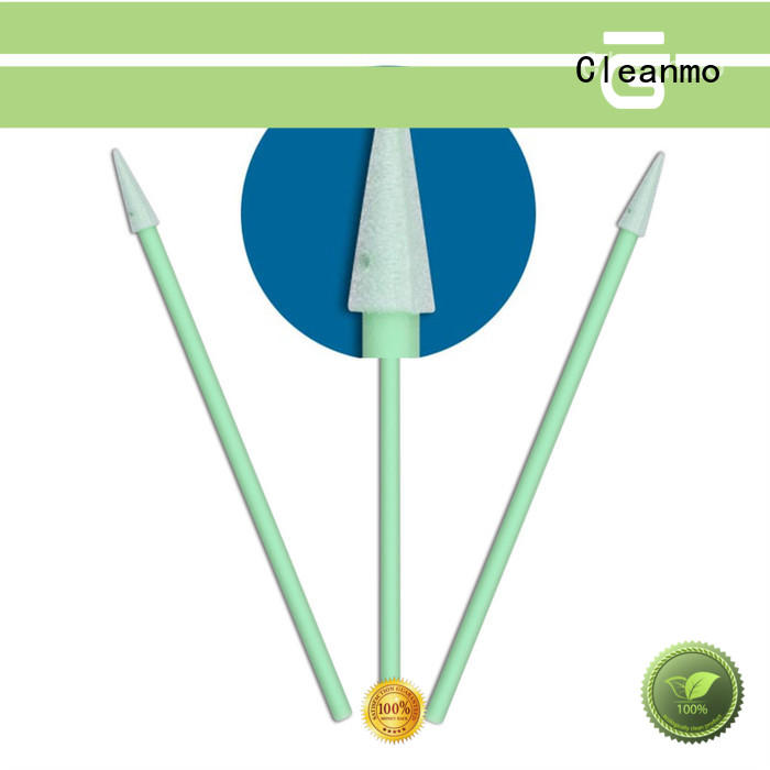 Cleanmo ESD-safe Polypropylene handle ear swab supplier for general purpose cleaning