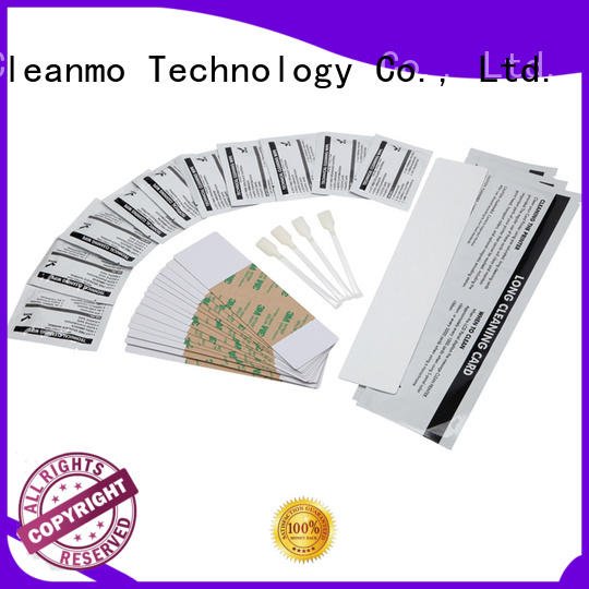 Cleanmo disposable printhead cleaner wholesale for Fargo card printers