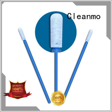 Cleanmo Polyurethane Foam cleanroom swabs supplier for excess materials cleaning