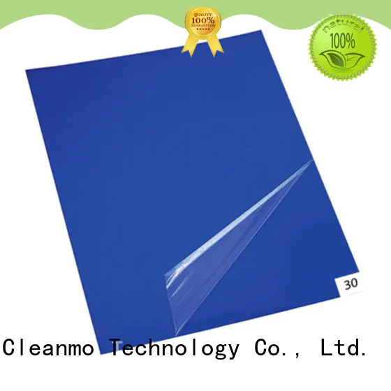 Cleanmo good quality cleanroom tacky mat factory direct for gowning rooms