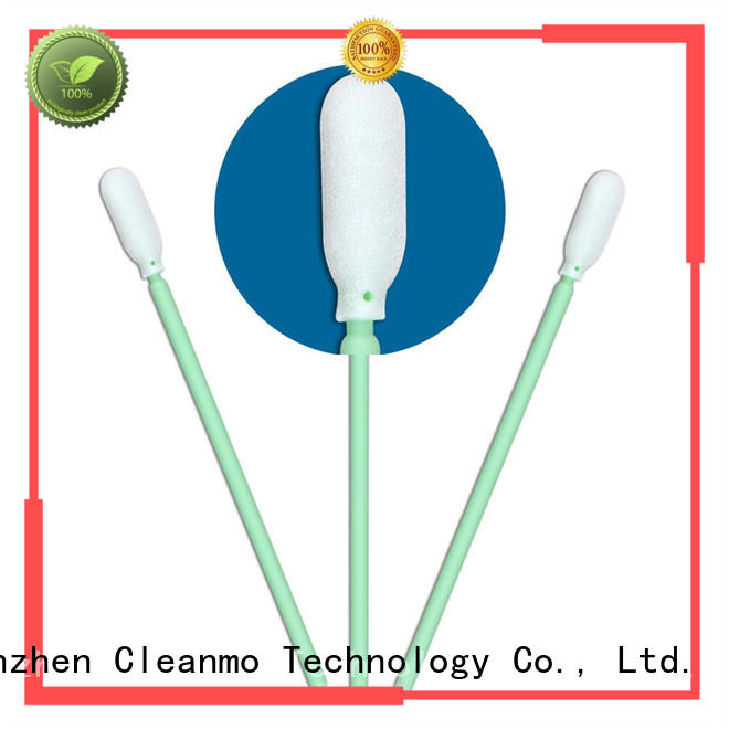 Cleanmo precision tip head mouth swab manufacturer for Micro-mechanical cleaning
