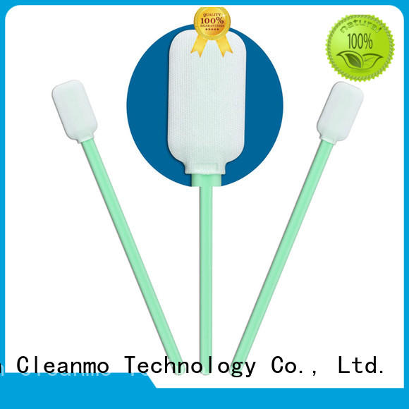 Cleanmo ESD-safe cleanroom q tips factory price for Micro-mechanical cleaning