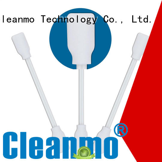 Cleanmo small ropund head ear swab manufacturer for Micro-mechanical cleaning