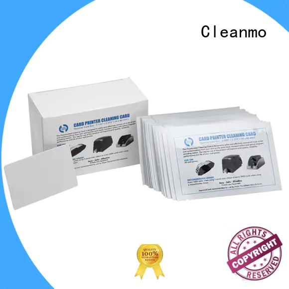 Cleanmo cost-effective credit card cleaner factory price for Smart Card Readers