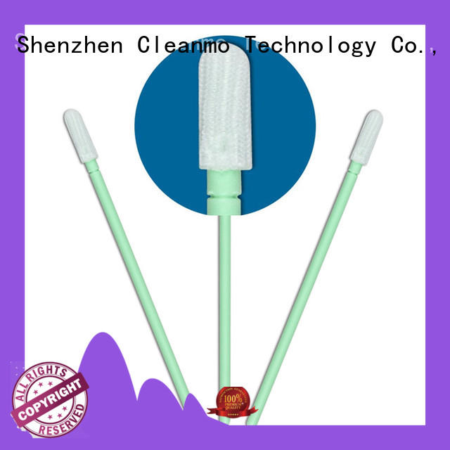safe material Cleanroom dacron swabs flexible paddle wholesale for microscopes