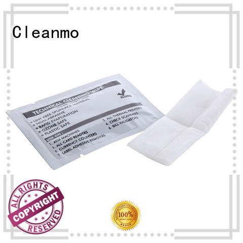 Cleanmo Brand POS computer custom printhead cleaning wipes