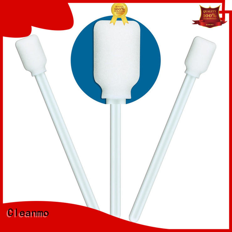 Cleanmo precision tip head stick cotton factory price for Micro-mechanical cleaning
