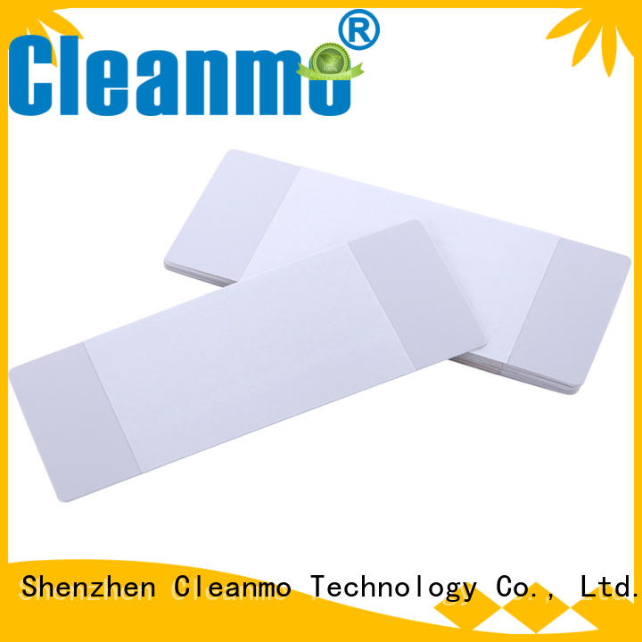 Cleanmo Hot-press compound Evolis Cleaning cards wholesale for ID card printers