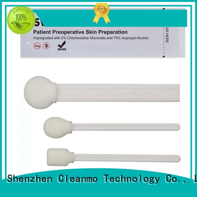 Cleanmo good quality ipa swabs factory price for Routine venipunctures