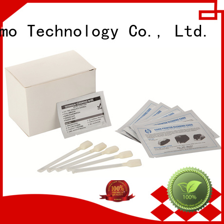 Cleanmo convenient evolis cleaning kits wholesale for ID card printers