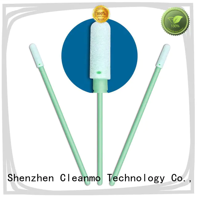 Cleanmo ESD-safe Polypropylene handle nose swabs for cold manufacturer for excess materials cleaning