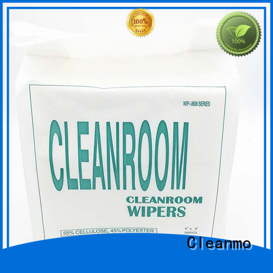Cleanmo smooth clean room wipes manufacturers factory price for equipements