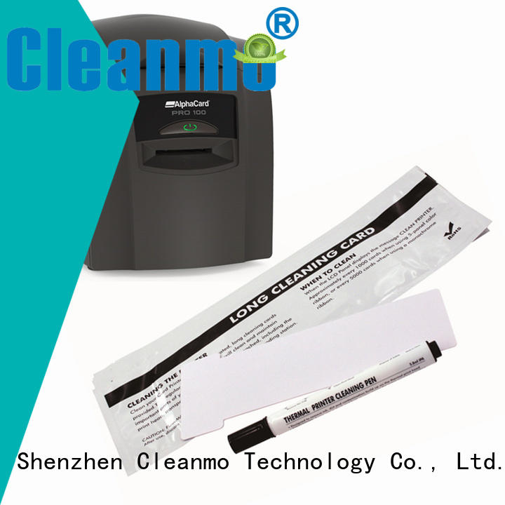 Cleanmo Non Woven AlphaCard Printhead Cleaning Pens supplier for AlphaCard PRO 100 Printer
