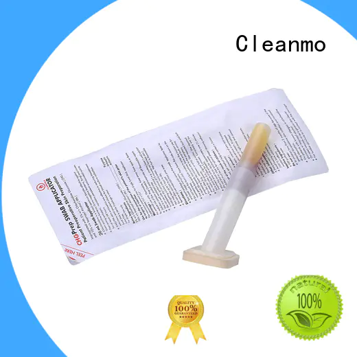 Cleanmo good quality cotton applicator factory for dialysis procedures