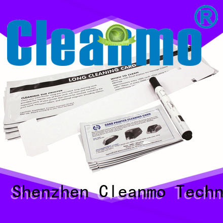 Cleanmo Non Woven Javeling cleaning cards manufacturer for J430i Printers