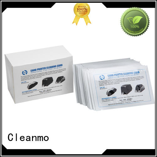 Cleanmo T shape zebra cleaning kit factory for ID card printers