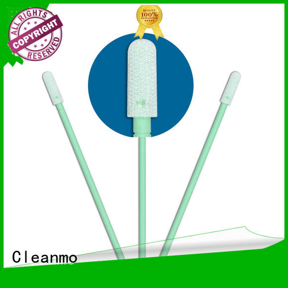 Cleanmo excellent chemical resistance polyester swab wholesale for general purpose cleaning