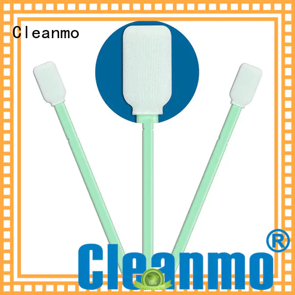 Cleanmo compatible toothette oral swabs polypropylene handle for optical sensors